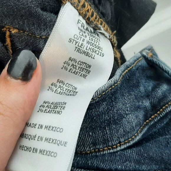 FRAME Le High Skinny Jean size 31 - Picture 9 of 10